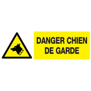 Panneaux rigides 330x75 mm dangers - PNGPSC-TL08/DCHG_0