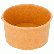 Pot à glace en carton kraft 90ml Ø7,2x4cm - par 2000