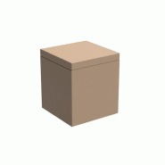 Pouf design in & out JUT CHILL - camel