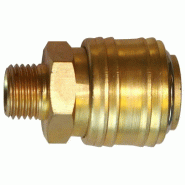 Raccord rapide pour compresseur 1/4' - mâle Raccord rapide pour compresseur 1/4' - mâle
