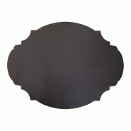 Sets de table kraft noir 80gsm 40cm x 30cm - par 12