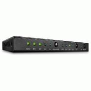 Switch HDMI 2.0 Lindy à 4 ports 18G avec audio - 38249