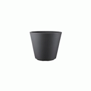 Tera Pot de fleur rond ribeira 78l - GRISANTHRACITE - gris 8051560017955