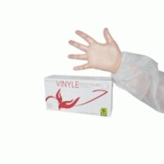 FHC evolupack FHC - 100Pcs - Gant vinyle micro-poudré taille L 4,7 gr - Conforme à la règlementation REACH 240x105mm - L transparent plastique FHC2 FHC evolupack FHC - 100Pcs - Gant vinyle micro-poudré taille L 4,7 gr - Conforme à la règlementation REACH 240x105mm - L transparent plastique FHC2