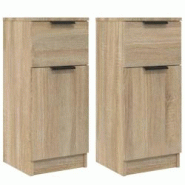 Helloshop26 - Buffet bahut commode armoire meuble de rangement organisateur cuisine salle de séjour salons lot de 2 sonoma 30 x 30 x 02_0036801 - 300 Helloshop26 - Buffet bahut commode armoire meuble de rangement organisateur cuisine salle de séjour salons lot de 2 sonoma 30 x 30 x 02_0036801 - 300