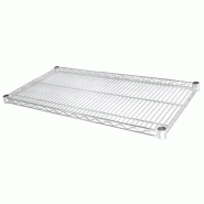 Lot de 2 étagères métalliques profondeur 610 mm - Vogue -