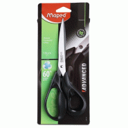 Maped Ciseaux Advanced Green, DROITIER, long. 18 cm - noir 3154144981101