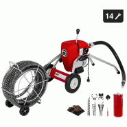 MSW - MSW Furet Electrique MSW-POWER DRAIN CLEAN 4.6E (1100 W (1,5 HP), vitesse de rotation 700 t/min, Ø spirale 30 mm, pour - 4250928639349