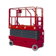 Nacelle élévatrice électrique automotrice et personnalisable  type ciseaux - Hauteur de travail jusqu'à 10 mètres