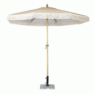Parasol rond à rayures Bolero Sicile 2,5m