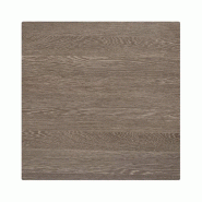 Plateau de table carré effet bois vieilli 700mm | Bolero - HC295
