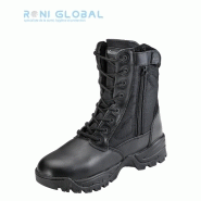 Ranger de sécurité antidérapant en nubuck et cuir - MEGATECH SIMPLE ZIP Coquée - Cityguard - Semelle résistante hydrocarbures et abrasion_0