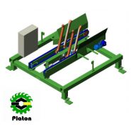 Retourneur combiné 1f  machines pour palettes - platon - modules de ligne