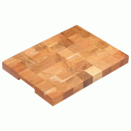 VidaXL Planche à découper 40x30x3,8 cm Bois d'acacia massif - 286571