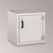 Armoire ANTI-FEU 30 MN basse 1 porte - Sécurité inflammables - NF-EN 14470-1:2004