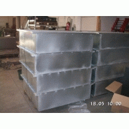 Bacs de rétention en acier galvanisé avec caillebotis amovibles - Fabrication française_1