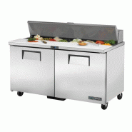 Comptoir de préparation 2 portes 439L TSSU-60-16 - 1534 x 766 x 1093 mm - TRUE - 0637902038338 Comptoir de préparation 2 portes 439L TSSU-60-16 - 1534 x 766 x 1093 mm - TRUE - 0637902038338