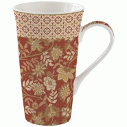 EASY LIFE Coffret Mug géant 60 cl - Fleurs de rêves - porcelaine 035-1220491