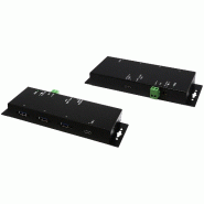 EXSYS EX-1191HMVS-PD Hub métallique USB 3.2 Gen 1 à 4 ports, avec recharge USB-PD EXSYS EX-1191HMVS-PD Hub métallique USB 3.2 Gen 1 à 4 ports, avec recharge USB-PD