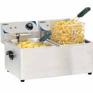 Friteuse électrique à poser - 2 cuves - 2 x 4 L - CFE42 | Casselin