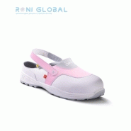 Sabot de travail femme en microfibre lavable rose SB E A FO SRA ESD - Liberty Lady - Gaston Mille_0