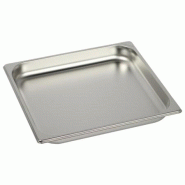 Lot de 3 Bacs Gastro Inox AISI 304 GN 2/3 Plein H. 40 mm - Gastroland - 3701666009839