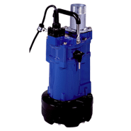 Pompe centrifuge métallique monocellulaire, conçu pour le relevage d'eaux de chantier, le drainage de puits et des eaux de nappes souterraines - chantier