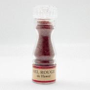 MesZépices - Sel rouge de Hawaï - Grand moulin rechargeable 120 g - 3662310090156