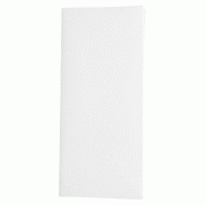Serviette-étui pour couverts intissé blanc 40x45cm - par 720