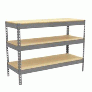 SimonRack Banque de travail SIMONWORK BASIC 3 902145-3 GRIS/BOIS - métal 8425437094071 SimonRack Banque de travail SIMONWORK BASIC 3 902145-3 GRIS/BOIS - métal 8425437094071