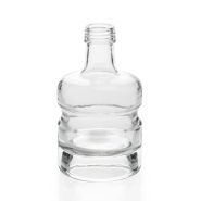 9 bouteilles empilable en verre pagoda 250 ml, bouchons non inclus (empilable sur le bocal cilindrico 212 ml)