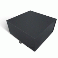 Boite cadeau noir mat fermeture aimantée  29x21x9 cm - par 5
