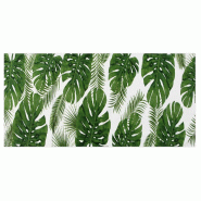 Excelsa runner de table tavola Foliage in coton 45x140 cm multicolore - multicolore textile 63778
