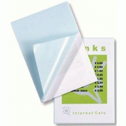 GBC 3747530 Lot de 25 Pochettes de plastification Peel 'n Stick Transparent - 3747530