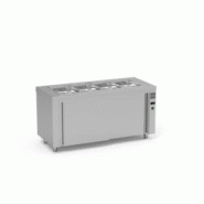 ITALCONCEPT Meuble bain-marie ventilé avec réserve neutre - 3667335124152 ITALCONCEPT Meuble bain-marie ventilé avec réserve neutre - 3667335124152