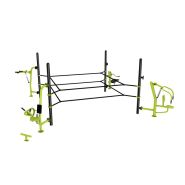 Mini ring équipé pour arts martiaux de plein air - Gamme Fight Club_0