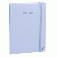 Quo Vadis - Agenda année scolaire - 2026-2027 - Ministre Septembre Color - Multilingue - Pastel - Bleu clair - août à août - 16x24 cm - bleu papie