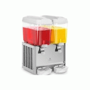 Royal Catering - Royal Catering Distributeur à jus fontaine boissons réfrigérées RCSD-36C (deux cuves d'une contenance totale de 36 litres, jusqu'