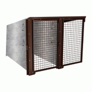 Box à vélos sécurisé Berlin - Module complémentaire 2 places, Portes peintes