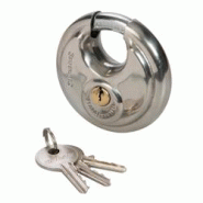 Cadenas Circulaire en Acier Inoxydable 70 mm – Sécurisé et Durable – Protection Optimale - Silverline - gris 5060012965365 Cadenas Circulaire en Acier Inoxydable 70 mm – Sécurisé et Durable – Protection Optimale - Silverline - gris 5060012965365