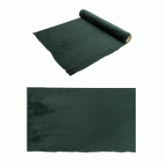 Chemin de table velours vert foncé 28cm x 3m