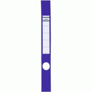 DURABLE ORDOFIX Étiquettes classeur autocollantes 40 mm Bleu 10 pièces - bleu 809106