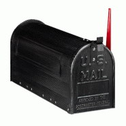 Helloshop26 - Boîte aux lettres vintage pratique décorative 44 x 19 x 11 cm en acier noir 13_0007650 - noir acier 3000243715874 Helloshop26 - Boîte aux lettres vintage pratique décorative 44 x 19 x 11 cm en acier noir 13_0007650 - noir acier 3000243715874