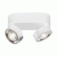 Hole Applique Et Plafonnier Led 13W 3000K Cri90 Blanc - Plafonnier Et Applique En Aluminium Moulé Sous Pression - Rossini Illuminazione - blanc 80154