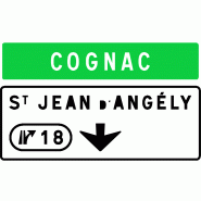 Panneau directionnel Da31a - Sortie numérotée - WP Signalisation - Gamme Innov - Résine thermoplastique Panneau directionnel Da31a - Sortie numérotée - WP Signalisation - Gamme Innov - Résine thermoplastique