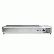 Présentoir à ingrédients inox 9 GN1/3 L1805mm ATOSA