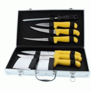 Pradel Excellence Mallette 6 Couteaux + 1 fusil - AUTHENTIQUE - - 3158079931606 Pradel Excellence Mallette 6 Couteaux + 1 fusil - AUTHENTIQUE - - 3158079931606