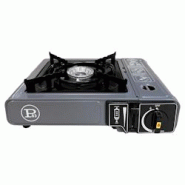 Réchaud Gaz Portable 1 Feu 2200W - Allumage Piezo - Cartouche gaz Butane – Idéal Camping, Randonnée & Cuisine Extérieure INTEC - gris aluminium Réchaud Gaz Portable 1 Feu 2200W - Allumage Piezo - Cartouche gaz Butane – Idéal Camping, Randonnée & Cuisine Extérieure INTEC - gris aluminium