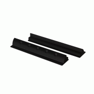 Alcapower Kit De Montage Latéral 2 X 680 Mm Pour Panneaux Solaires Et Systèmes De Fixation Polyvalents, Couleur Noire, Structure Robuste Et Résista