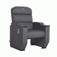 Fauteuil spacieux, confortable et très haut de gamme pour salles de cinéma - Ares Soft Easy Fauteuil spacieux, confortable et très haut de gamme pour salles de cinéma - Ares Soft Easy